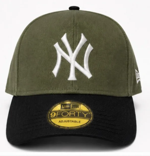 Gorra New Era 9FORTY New York Yankees #34 — Vista frontal