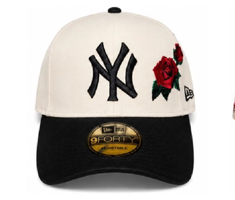 Gorra New Era 9FORTY New York Yankees #40 — Vista frontal