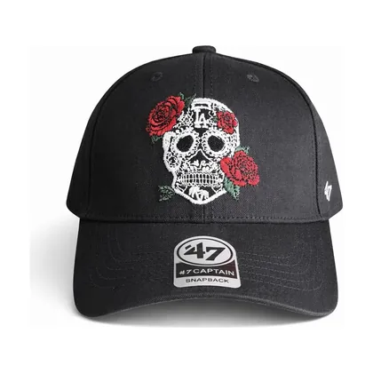 Gorra '47 Captain Los Angeles Dodgers · Calavera con rosas