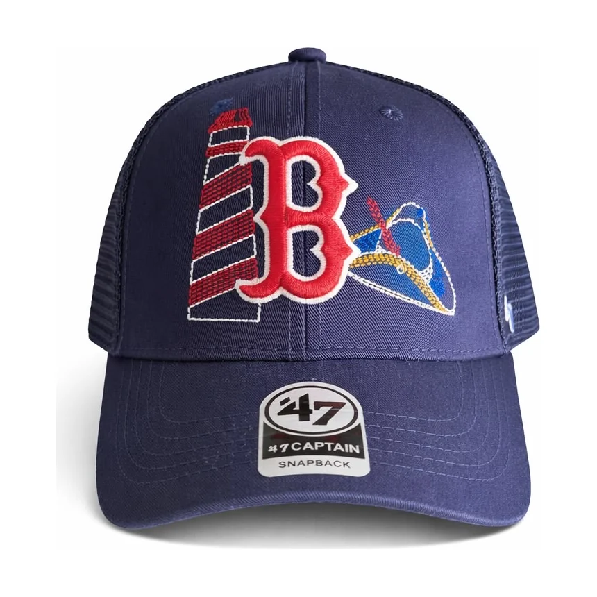 Gorra '47 Captain Boston Red Sox · Trucker Boston — Vista frontal