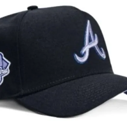 Gorra New Era Atlanta Braves · Navy · Serie Mundial 1999