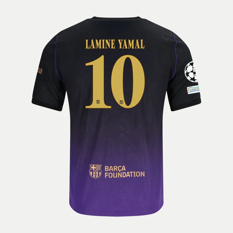 Camiseta Barcelona Visitante · Lamine Yamal