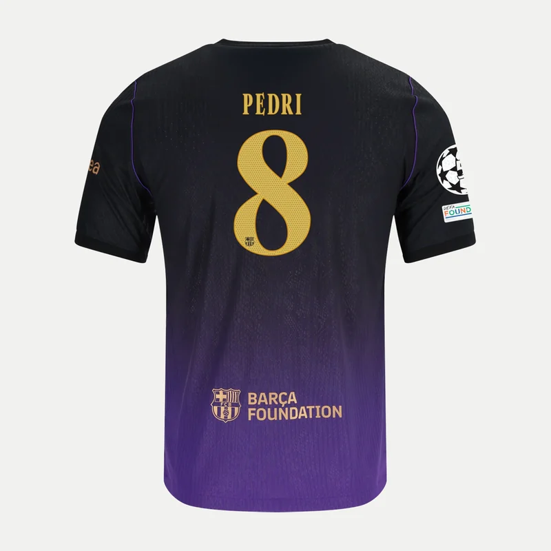 Camiseta Barcelona Visitante · Pedri