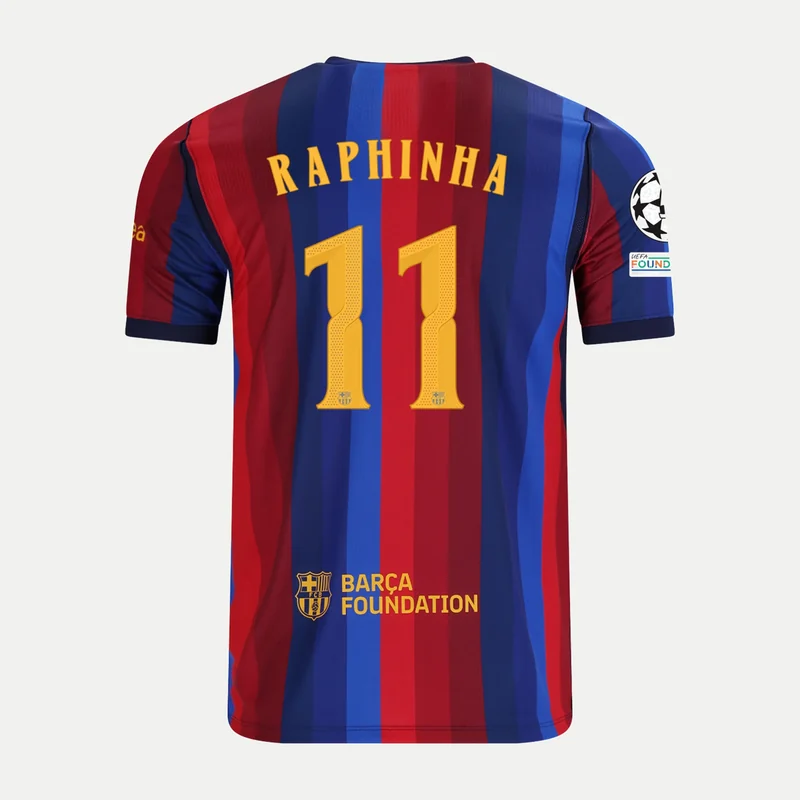 Camiseta Barcelona Local · Raphinha