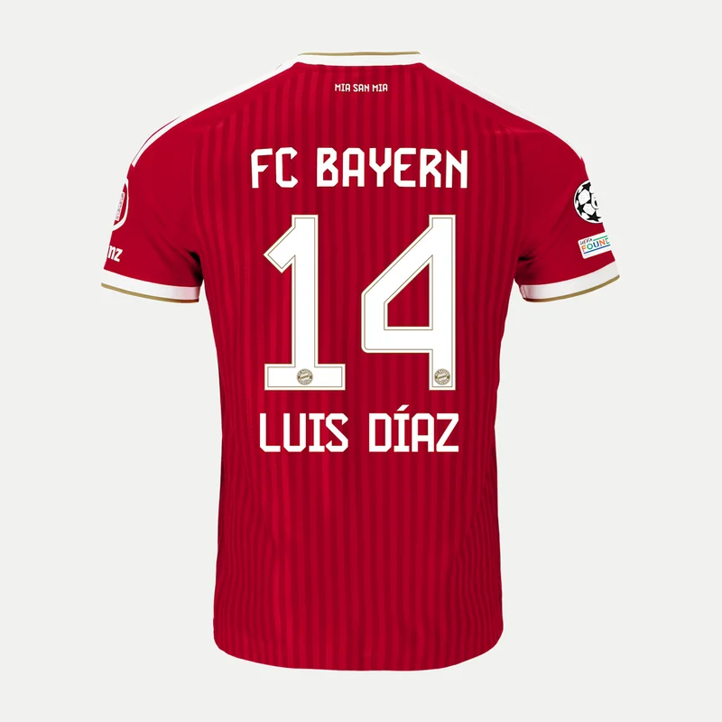 Camiseta Bayern Munich Local · Luis Díaz