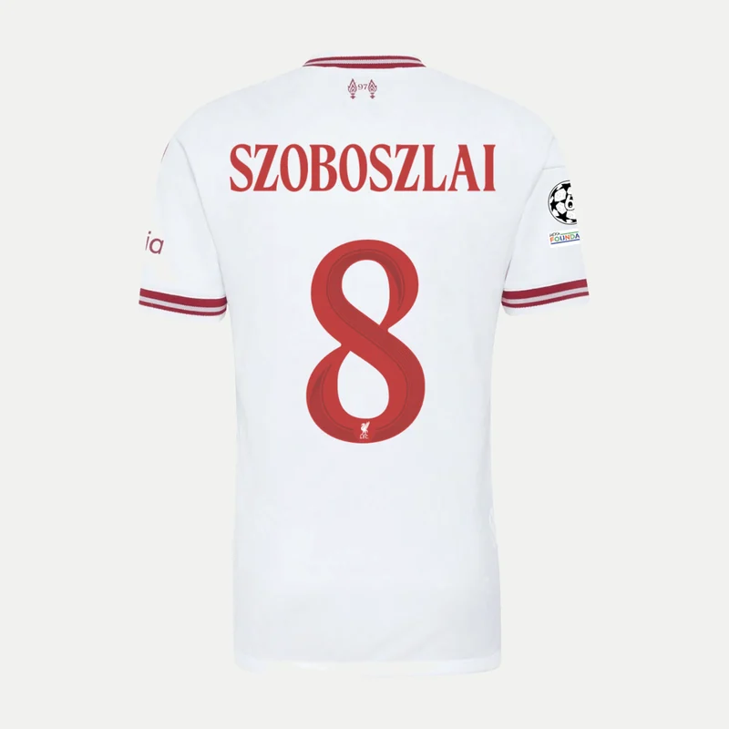 Camiseta Liverpool Visitante · Dominik Szoboszlai