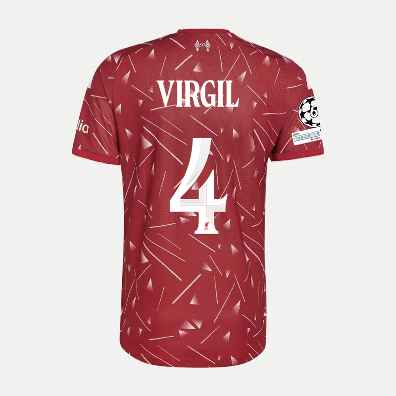 Camiseta Liverpool Local · Virgil van Dijk