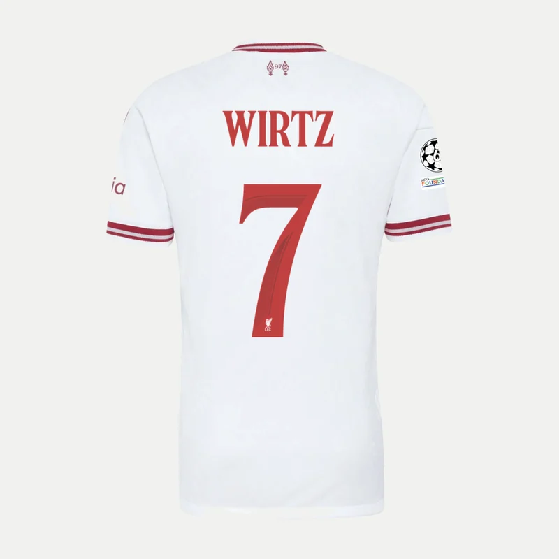 Camiseta Liverpool Visitante · Florian Wirtz