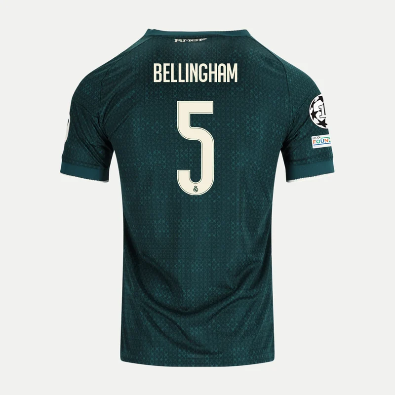 Camiseta Real Madrid Visitante · Jude Bellingham