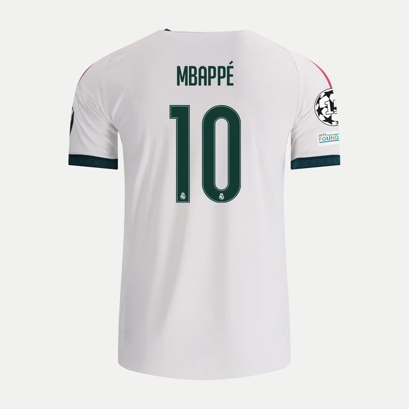 Camiseta Real Madrid Local · Kylian Mbappé