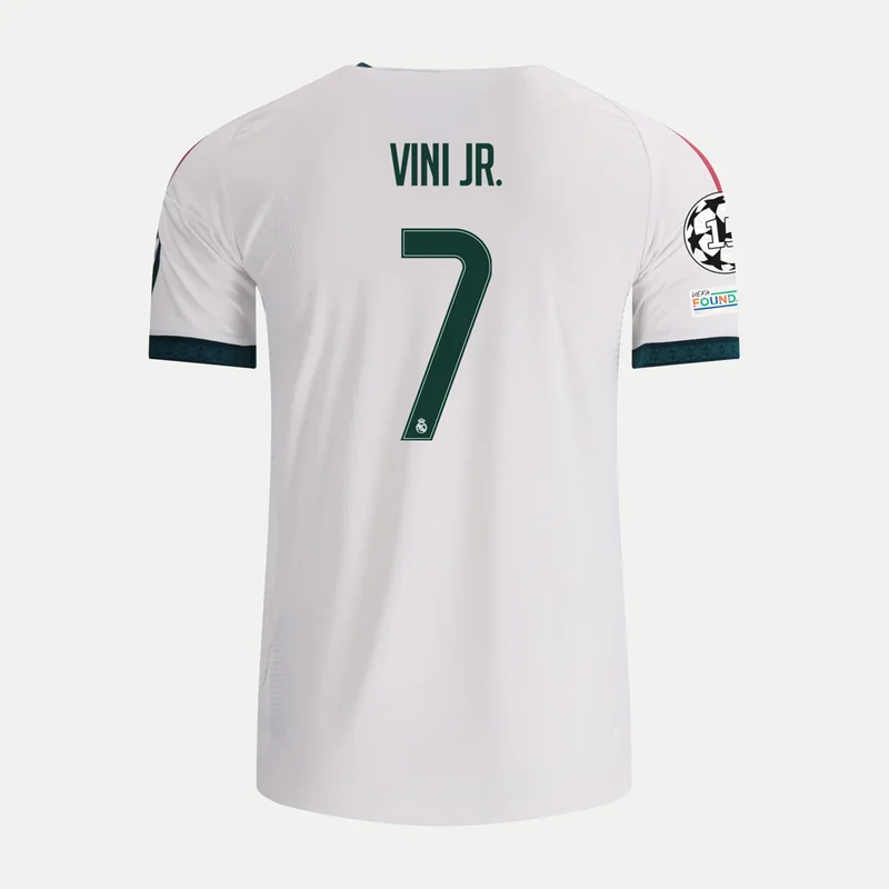 Camiseta Real Madrid Local · Vinícius Jr